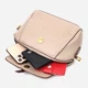 Сумка кросс боди через плечо женская из натуральная кожи Vintage leather-22267 Бежевая - изображение 9