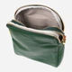 Сумка планшет через плечо женская из натуральная кожи Vintage leather-22268 Зеленая - изображение 9
