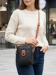 Сумка планшет через плече жіноча з натуральної шкіри Vintage leather-22269 Чорна - зображення 2