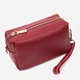 Сумка кросс боди через плечо женская из натуральная кожи Vintage leather-22274 Бордовая - изображение 3