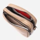 Сумка кросс-боди женская кожаная Vintage leather-22293 Бежевая - изображение 8