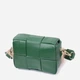 Сумка крос-боді жіноча шкіряна Vintage leather-22312 Зелена - зображення 3
