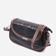 Сумка кросс боди через плечо женская из натуральная кожи Vintage leather-22374 Черная - изображение 1