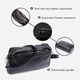 Сумка кросс боди через плечо женская из натуральная кожи Vintage leather-22375 Черная - изображение 6
