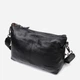Сумка кросс боди через плечо женская из натуральная кожи Vintage leather-22379 Черная - изображение 3