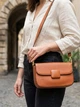 Сумка кросс боди через плечо женская из натуральная кожи Vintage leather-22390 Коричневая - изображение 2
