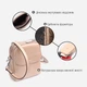 Сумка кросс боди через плечо женская из натуральная кожи Vintage leather-22400 Бежевая - изображение 5