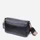Сумка кросс боди через плечо женская из натуральная кожи Vintage leather-22405 Черная - изображение 3