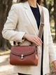 Сумка кросс боді через плече жіноча з натуральної шкіри Vintage leather-22417 Коричнева - зображення 2