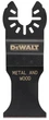 Brzeszczot do multinarzędzia DeWalt Extreme Carbide 35 x 39 mm (DT20743-QZ) - obraz 2