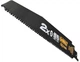 Zestaw brzeszczotów do piły szablastej DeWalt Extreme 2X Long Life BIM do drewna 228 mm 5 szt (DT2307L-QZ) - obraz 3