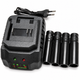 Гайковерт Krafftec PRO 1500 Нм 48V жовтий - зображення 7