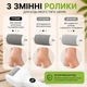 Электрическая роликовая пемза для стоп с LED-дисплеем, 3 сменными роликами, 2 скоростями, USB, IPX7, белая - изображение 3