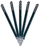 Zestaw brzeszczotów do wyrzynarki DeWalt HCS do drewna 152 mm 5 szt (DT2169-QZ) - obraz 1