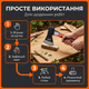 Топор AgroStar 600г фибергласовая ручка 350 мм для колки дров веток туристический топорик углеродистая сталь - изображение 8