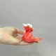 Декоративная фигурка Красный дракон из PLA-пластика 70 мм - изображение 15