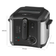 Фритюрница 2.5 л 1600 Вт для кухни антипригарное покрытие Clatronic LS-0600 - изображение 6