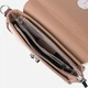 Сумка кросс боди через плечо женская из натуральная кожи Vintage leather-22440 Бежевая - изображение 8