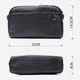 Сумка кросс боди через плечо женская из натуральная кожи Vintage leather-22597 Черная - изображение 6