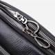Сумка кросс боди через плечо женская из натуральная кожи Vintage leather-22597 Черная - изображение 9