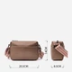 Сумка кросс боди через плечо женская из натуральная кожи Vintage leather-22604 Бежевая - изображение 5
