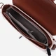 Сумка кросс боди через плечо женская из натуральная кожи Vintage leather-22623 Белая - изображение 10