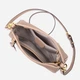 Сумка багет седло женская из натуральная кожи Vintage leather-22632 Бежевая - изображение 9