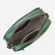 Сумка кросс боди через плечо женская из натуральная кожи Vintage leather-22635 Зеленая - изображение 10