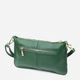 Сумка кросс боди через плечо женская из натуральная кожи Vintage leather-22647 Зеленая - изображение 3