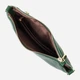 Сумка кросс боди через плечо женская из натуральная кожи Vintage leather-22647 Зеленая - изображение 9