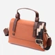 Сумка кросс боди через плечо женская из натуральная кожи Vintage leather-22669 Рыжяя - изображение 1