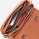 Сумка кросс боди через плечо женская из натуральная кожи Vintage leather-22669 Рыжяя - изображение 10