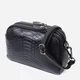 Сумка кросс-боди через плечо женская из натуральной кожи маленькая Vintage leather-22799 Черная - изображение 1