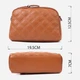 Сумка кросс боди через плечо женская из натуральная кожи Vintage leather-22809 Рыжяя - изображение 7