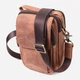 Сумка кросс боди через плечо мужская из натуральная кожи Vintage leather-22811 Светло-коричневая - изображение 1