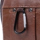 Сумка мужская из натуральная кожи Vintage leather-22738 Коричневая - изображение 9