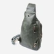 Сумка слинг через плечо женская средняя Vintage leather-22745 Зеленая - изображение 3