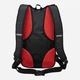 Рюкзак 30 л водонепроницаемый Semi Line DAS303795 A3036-2 Black/Red (DAS303795) - изображение 4