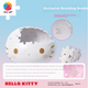 3D-JP Sanrio Фігурка Hello Kitty, 3D-головоломка, будівельні блоки, іграшка, прикраса для дому, святковий подарунок, спостереження за цвітінням вишні - зображення 6
