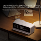 PHILIPS TAS3609 Bluetooth-колонка-будильник, дзеркальний повноекранний міні-портативний домашній настільний динамік, сабвуфер сталева гармата, подарунок на день народження для дітей та підлітків - изображение 6