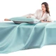JD Original 250D Milk Silk Soft охолоджувальний килимок, комплект із трьох предметів Cool Ice Silk, антибактеріальний клас А, що миється, 1,5*2 м, Lake Green - изображение 2