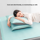 JD Original 250D Milk Silk Soft охолоджувальний килимок, комплект із трьох предметів Cool Ice Silk, антибактеріальний клас А, що миється, 1,5*2 м, Lake Green - изображение 6