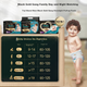 Подгузники-трусики Pampers Breathable Premium Black Gold Handle Pull-Up для новорожденных и младенцев с добавлением натурального шелка, размер 4XL22 - изображение 7