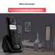 Телефон Motorola T301C беспроводной цифровой с трубкой, черный - изображение 4