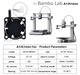 Вентилятор 2510 для Bambu Lab A1 серії A1 mini кулер охолодження радіатора хотенду. Запчастини для 3D принтера Бамбу Лаб, охолодження радіатора hotend fan - зображення 2