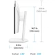 TFT 23.8" BenQ GW2490TC, IPS, 144hz, HDMI, DP, USB-C, HAS, колонки, білий - зображення 6