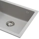 Кухонная мойка гранит GRANADO Under Top L Grey Stone GR3510 с сифоном - изображение 3