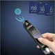 Алкотестер 3 в 1 цифровий з номером телефону для парковки с LED дисплеєм USB Type-C чорний - зображення 6