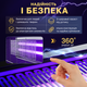 Электрический уничтожитель насекомых для дома 220 В. Лампа от комаров, электрическая ультрафиолетовая инсектицидная ловушка, электрический уничтожитель насекомых и комаров для дома, дачи, улицы, палатки — безопасная антикомарная лампа-ловушка - изображение 5