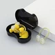 Беруши для плавания купания бассейна Silenta Swim Pro Yellow (Black case) + Клипса (12159cl) - изображение 1